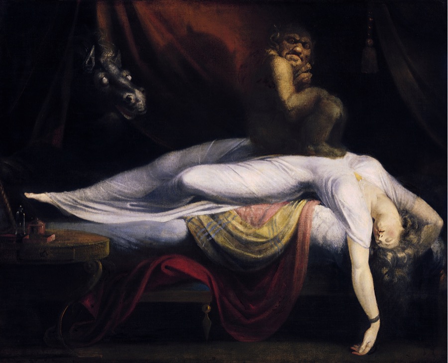 The Nightmare, Henry Fuseli, 1781 — dipinto che raffigura il demone del sogno